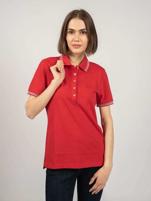 Geox Polo shirt Sustin Woman's Red