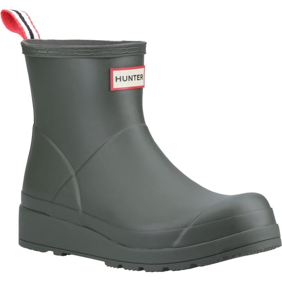 Hunter Play Short Rubber Women's Dark Olive Wellington Boots - Image 1