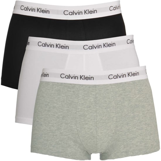 Calvin Klein Pack de 3 Bóxers de Algodón Stretch para Hombre de Corte Bajo - Image 1