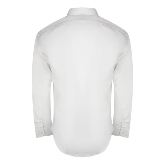 Camisa Aquascutum Lisa Manga Larga Blanca - Image 2