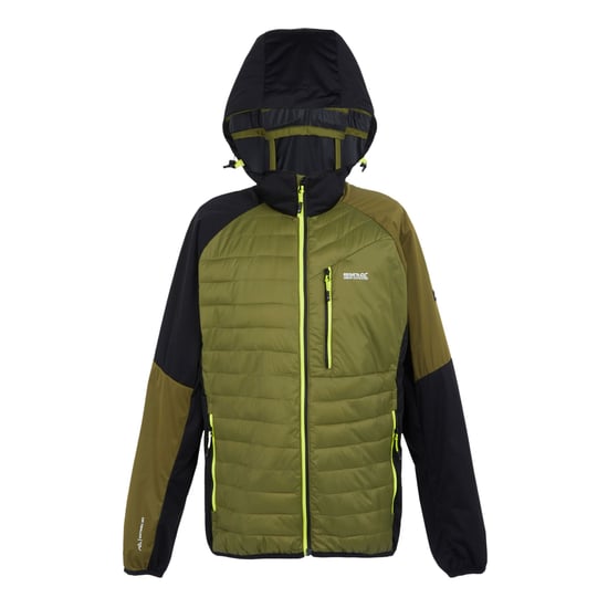 Regatta Mens Andreson Pro Hybrid Jacket (Nephrite Green/Black) - Image 1