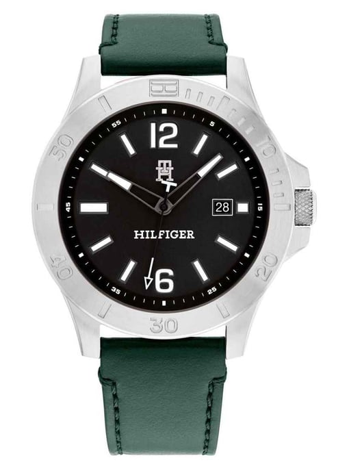 Tommy Hilfiger Ryan Men's Green Watch 1710531 - Image 1