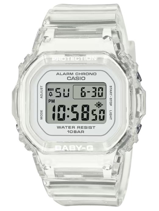 Reloj Transparente Casio Baby-g para Mujeres BGD-565US-7ER - Image 1
