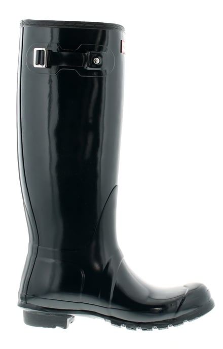 Hunter original tall gloss womens ladies wellies wellington navy - Image 2