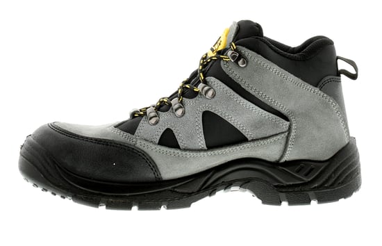 New Mens/Gents Grey Tradesafe Graham Lace Ups Safety Boots - Image 3