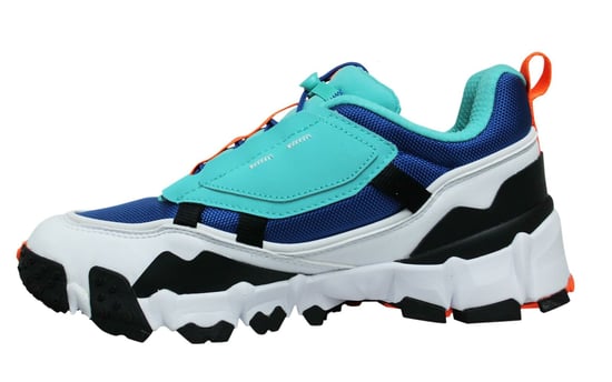 Puma Trailfox Overland Blue Turquoise Low Lace Up Mens Trainers 369824 02