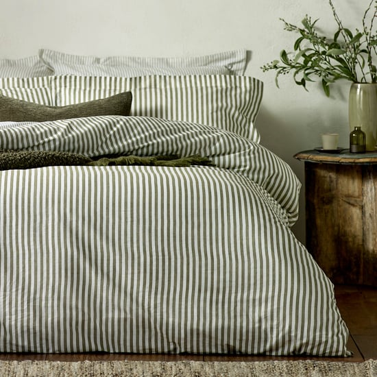 Funda de Almohada de Algodón Rayas Mélange Hebden de Yard (Par) - Image 3