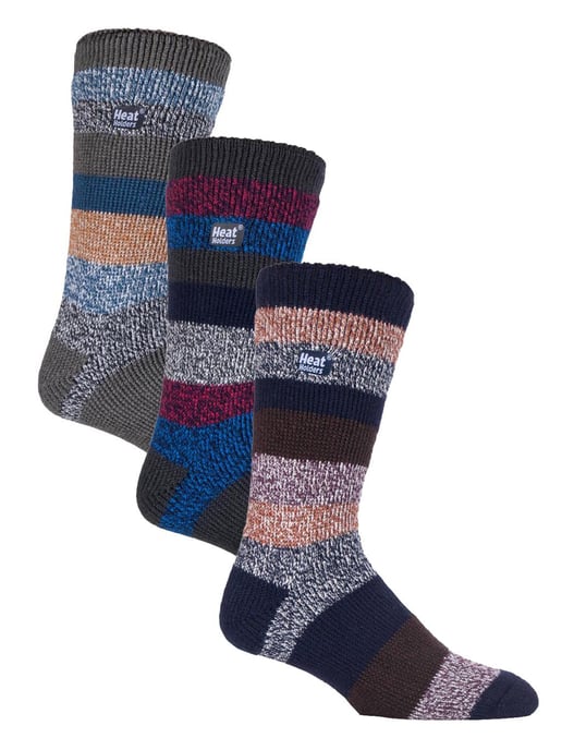 HEAT HOLDERS - 3 Pack Multipack Mens Insulated Thermal Socks for Winter - Berlin - Image 1