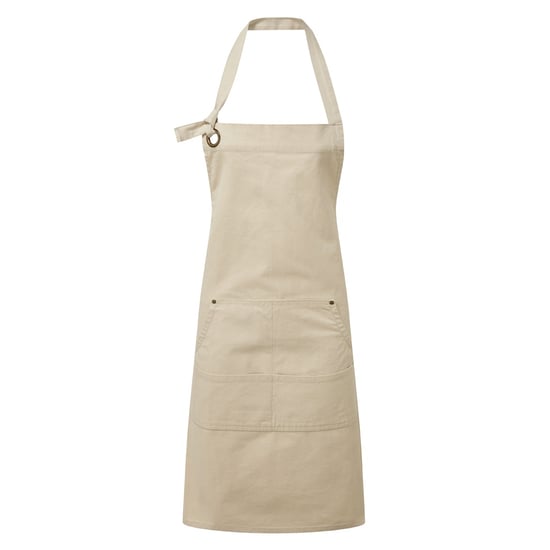 Premier Calibre Heavy Canvas Pocket Apron (Natural) - Image 1