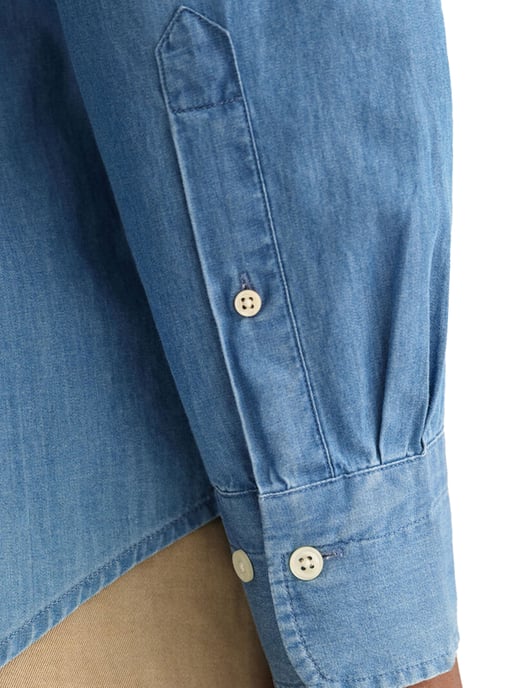 Gant Mens Regular Fit Shirt | La Camisa Indigo - Image 5