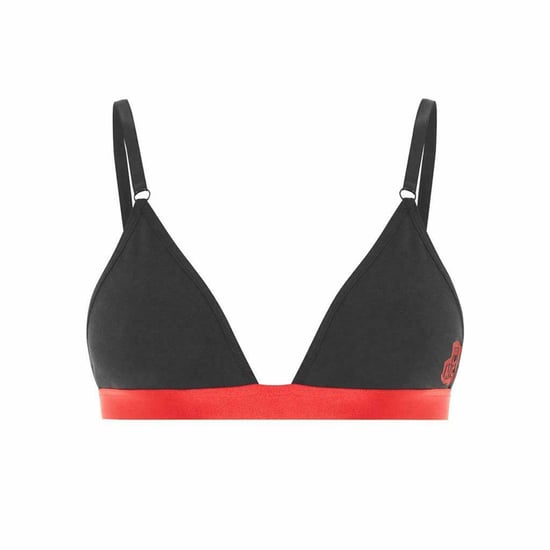 Correas ajustables Nicce Triángulo de corazón Black/Red Women BRALETTE 211 2 15 07 0043 - Image 1