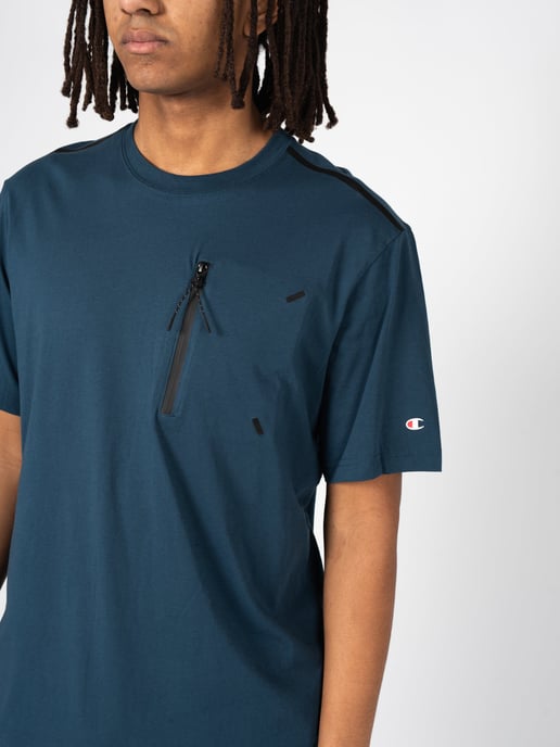 Champion T-Shirt del hombre azul - Image 5