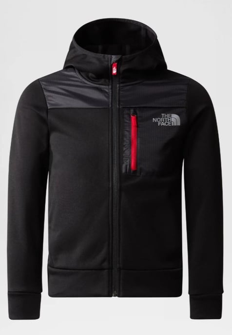 Chaqueta con capucha negra Mittellegi para niños de The North Face - Image 1