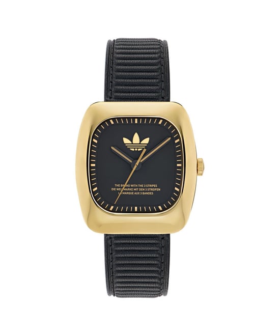 Adidas Originals Retro Wave One Unisex's Black Watch AOSY24528 - Image 1