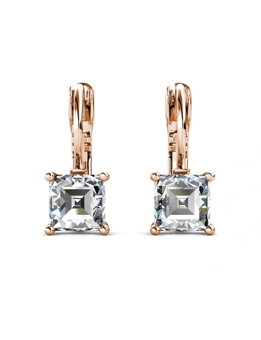 Conjuntos cuadrados - Oro rosa y cristal - Image 5
