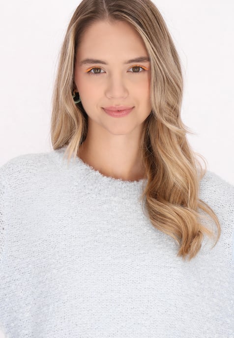 Mymo sweater women light blue - Image 5