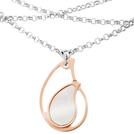 Orphelia 'Lana' Women's 925 Sterling Silver Bracelet - Silver/Rose ZA-7164 - Image 2