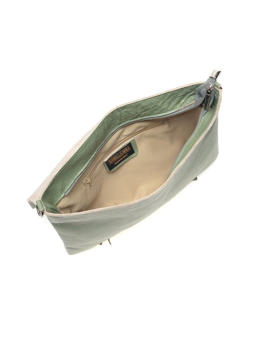 Isabella Rhea SS22 IR 1772T Green Leather Bag - Image 4