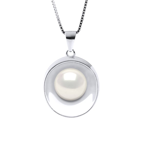 REFLECTIONS Necklace Freshwater Pearl White 9-10 mm 925