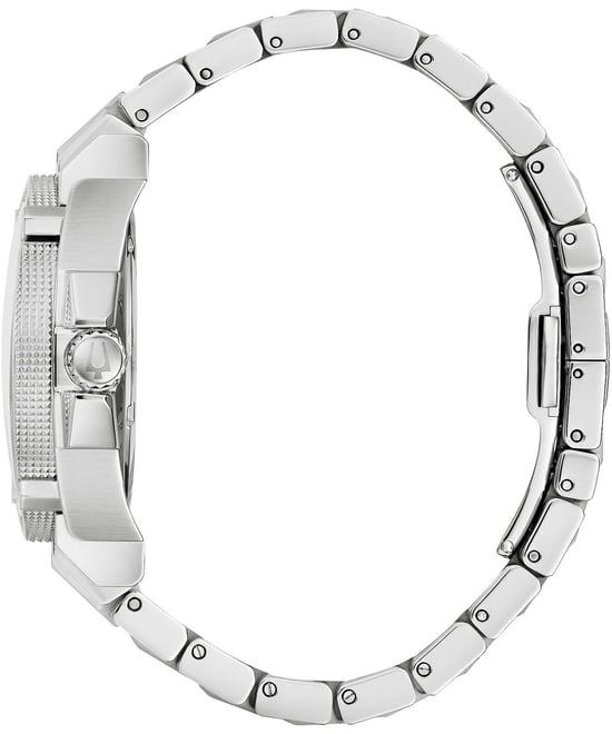 Bulova Precisionist Icon Men's Silver Watch 96B417 - Image 2
