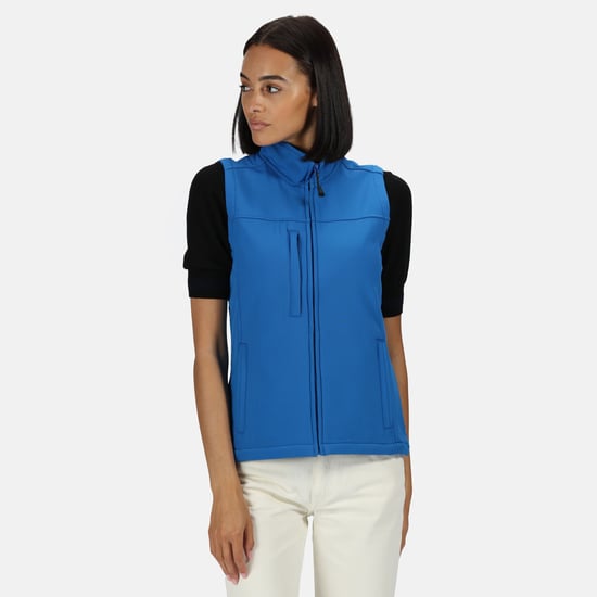 Regatta Womens/Ladies Flux Softshell Bodywarmer / Sleeveless Jacket (Water Repellent & Wind Resistant)