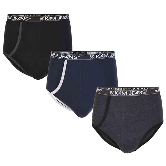 Kam Mens Big & Tall Multipack Of 3 Briefs