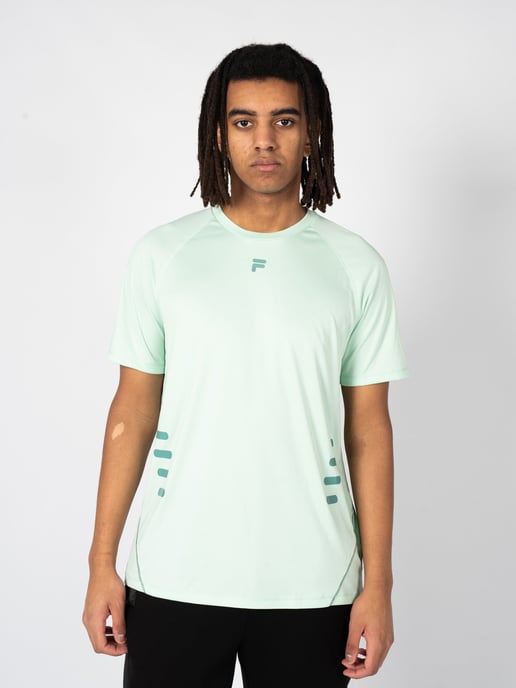 Fila T-Shirt Training-RHO del hombre verde - Image 3