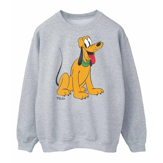 Disney Mens Classic Pluto Sweatshirt (Sports Grey)