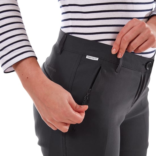 Craghoppers Womens/Ladies Kiwi Pro II Trousers (Graphite)