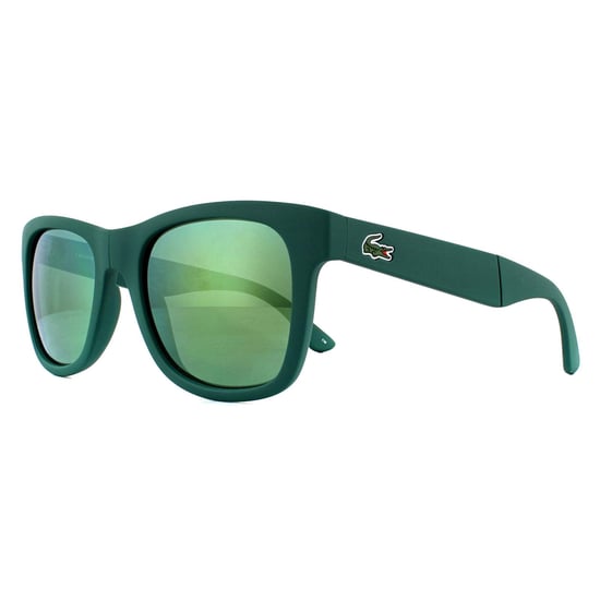 Gafas de sol Lacoste Rectangle Unisex Plegables Verde Mate Verde - Image 2