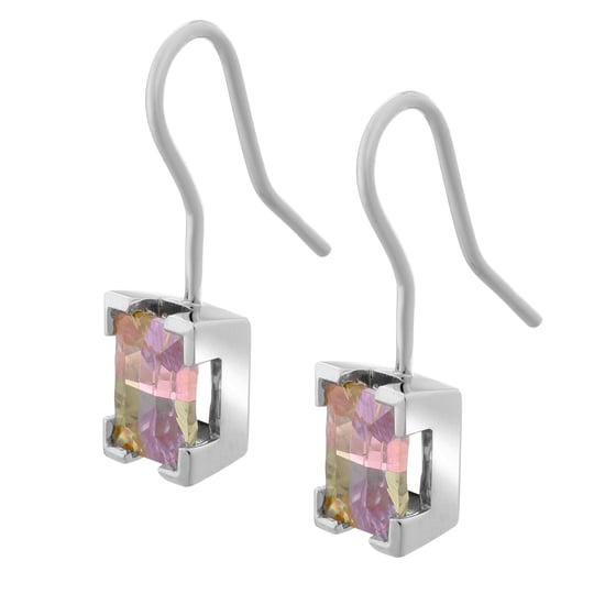 Orphelia Women's 925 Sterling Silver Drop Earrings - Silver CC-46 - Image 4