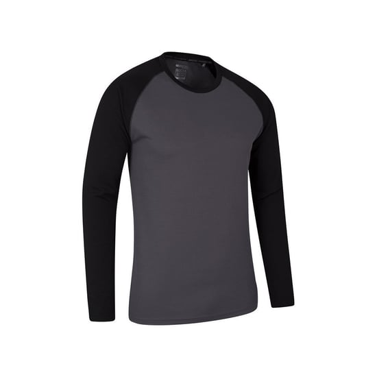Mountain Warehouse Mens Endurance Long-Sleeved T-Shirt (Black)