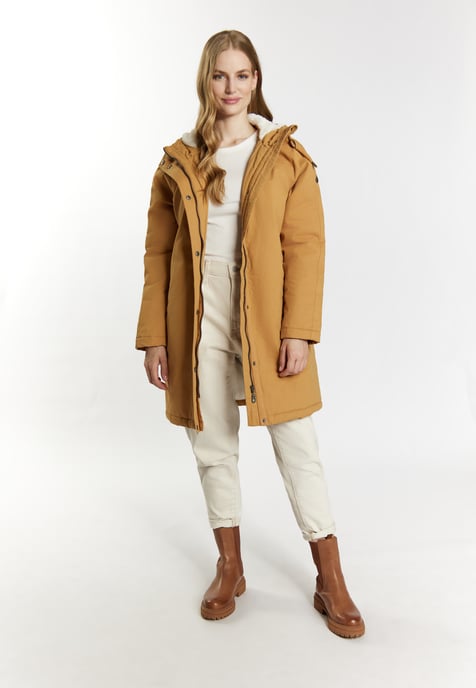 Dreimaster winter parka women camel - Image 2