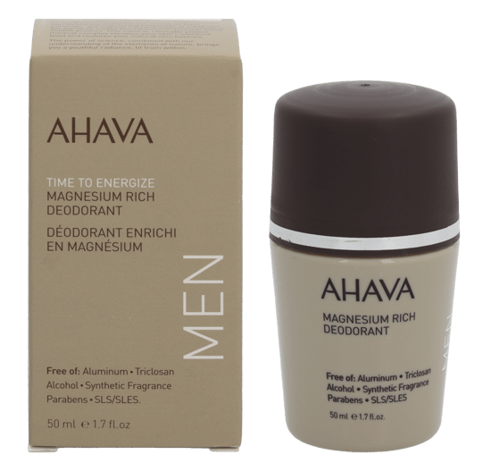 Ahava Men Roll-On Mineral Deodorant 50ml - Image 1