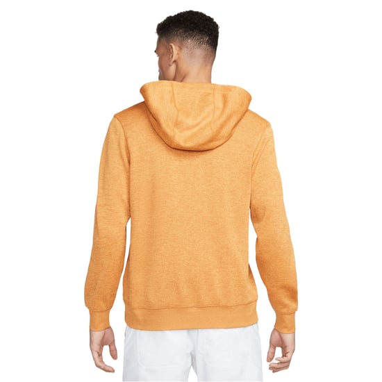 Nike Mens Dri-FIT Golf Hoodie (Monarch/Laser Orange/Brushed Silver) - Image 2