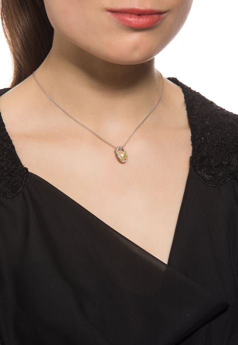 Orphelia Women's 925 Sterling Silver Chain with Pendant - Silver PEN-1992 - Image 6