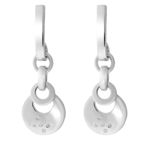 Orphelia 'Saga' Women's 925 Sterling Silver Drop Earrings - Silver ZO-7072