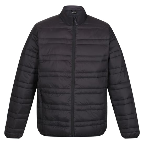Regatta Mens Firedown Padded Jacket (Black/Black)