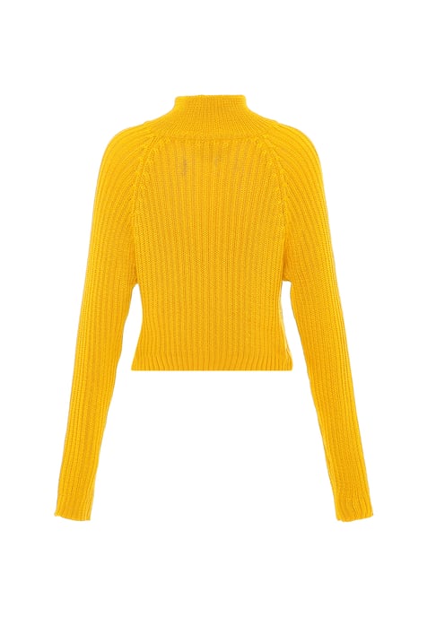 Mymo Cardigan women yellow - Image 2