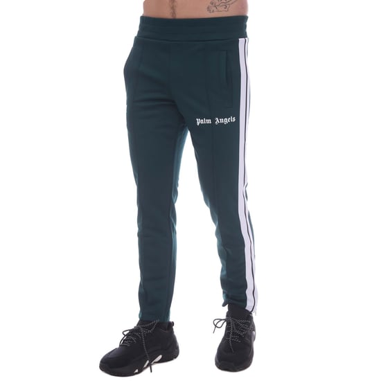 Pantalones deportivos clásicos en verde Palm Angels - Image 1