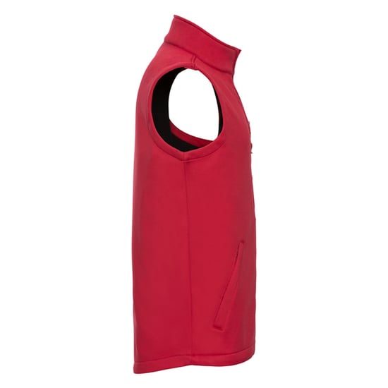 Russell Mens Softshell Gilet (Classic Red) - Image 3