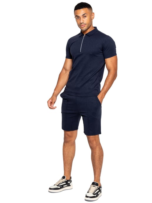 Conjunto de chándal Enzo Polo para hombre - Azul marino - Image 1