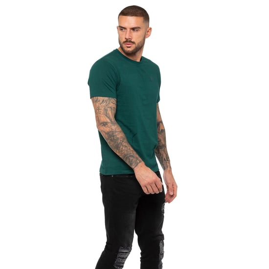 Enzo | Camiseta cuello redondo hombre - Verde - Image 3