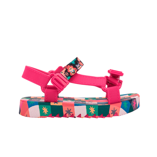 Playtime x Fabula Pink/Green Sandals - Image 1