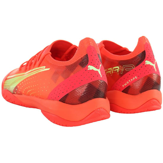Botas De Futbol Puma Ultra Ultimate Court Hombre Naranjas - Image 5