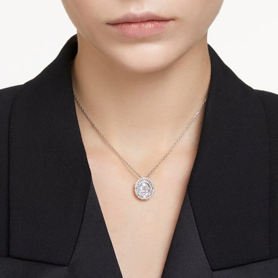 Swarovski 'Mesmera' Women's Base Metal Necklace - Silver 5669915 - Image 5