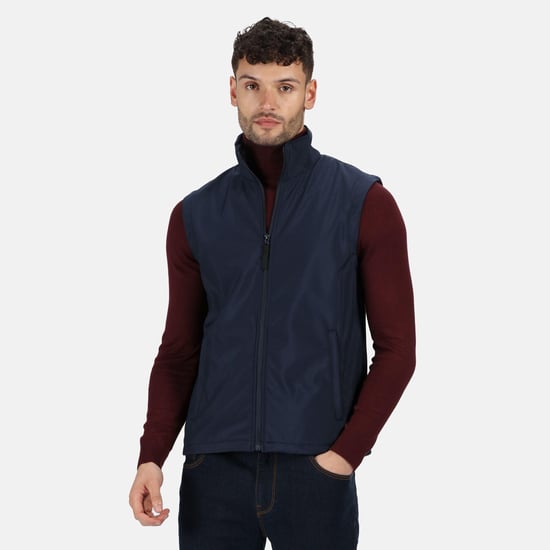 Regatta Professional Mens Classic Lightweight Softshell Bodywarmer (Navy)