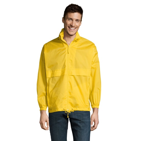 SOLS Unisex Surf Windbreaker Lightweight Jacket (Gold) - Image 3
