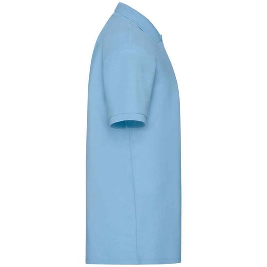 Fruit of the Loom Mens Pique Polo Shirt (Sky Blue) - Image 3