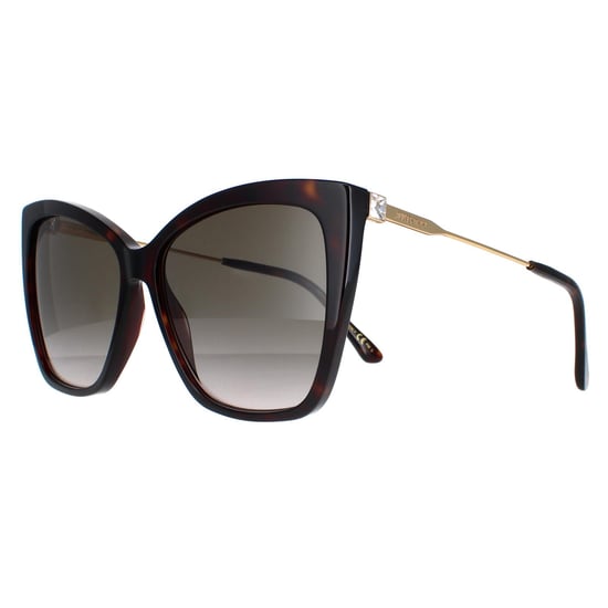 Gafas de sol Jimmy Choo Seba/S 086/HA degradado marrón habana oscuro - Image 2